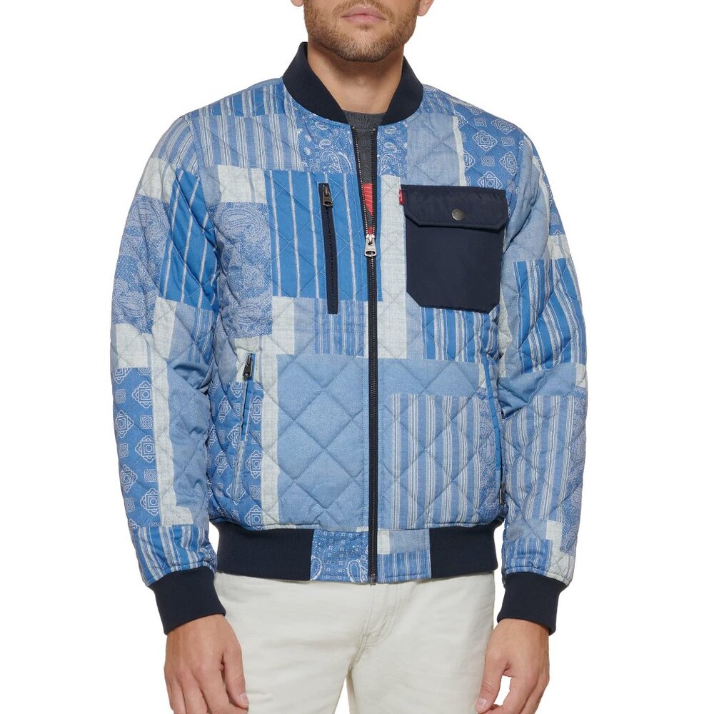 Levi's Bandana Quilted Bomber Jacket XL
